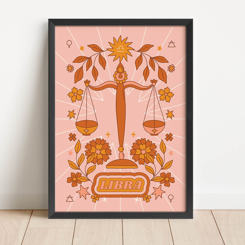 일러스트-천칭 자리