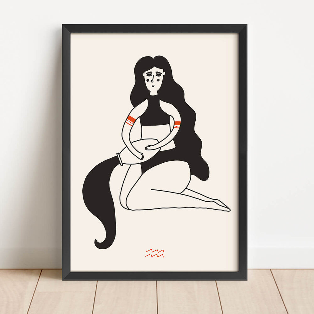 여자 사인-물병자리