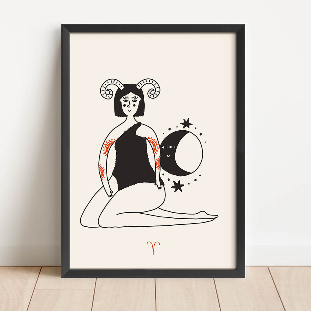 여자 사인 - 양자리