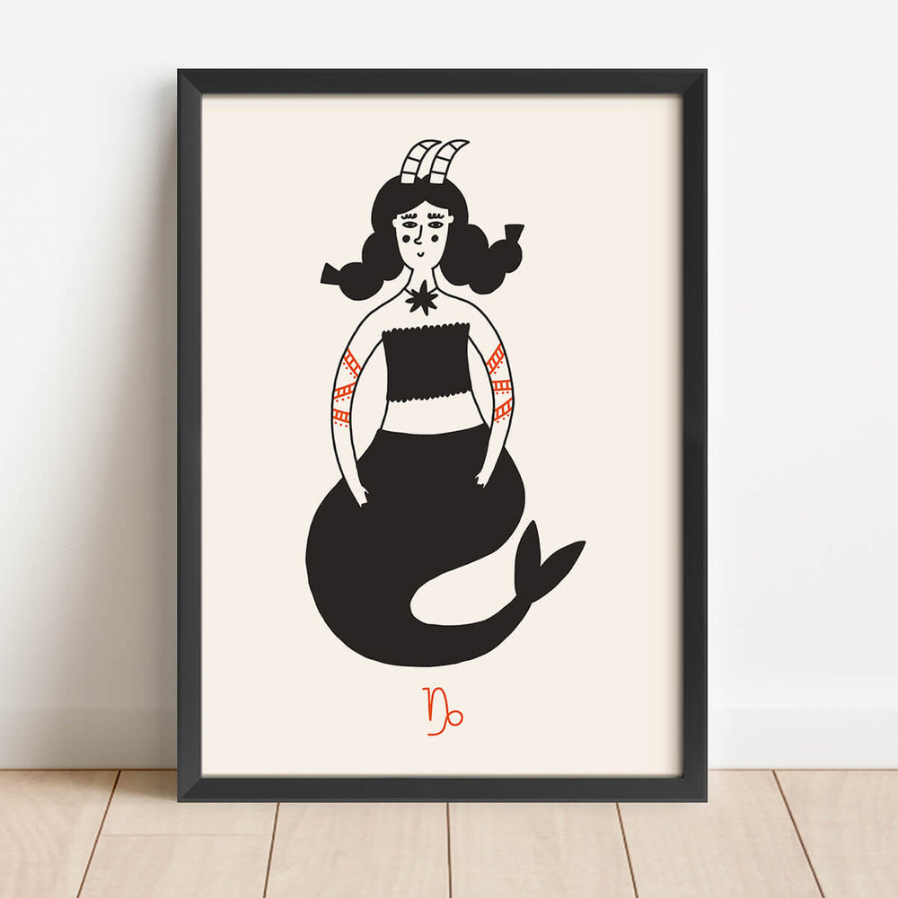 여자 사인-염소자리