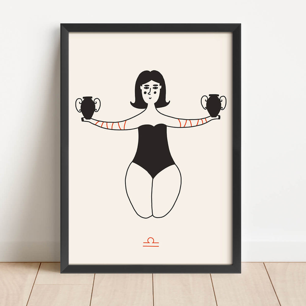 여자 기호-천칭 자리