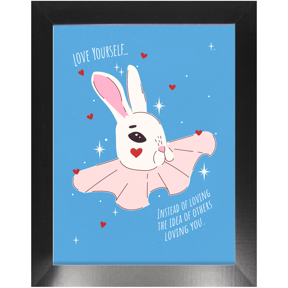 다른 사람 대신 자신을 사랑하십시오