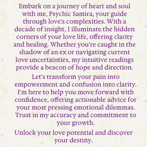 Full Psychic Reading By Samira (3 FREE Questions) thumbnail-image-2